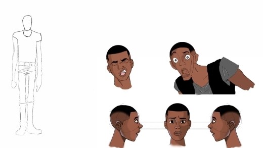 Character Design UI Project